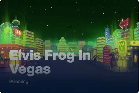 Elvis Frog in Vegas